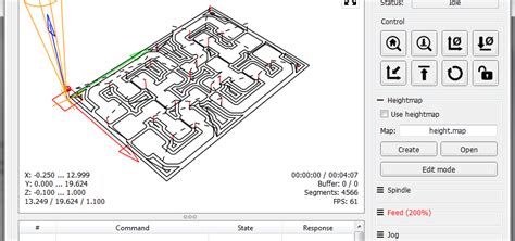 GRBL controller application with G.